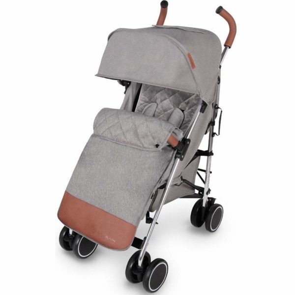 ickle bubba Discovery Max Stroller (Grey on Silver)
