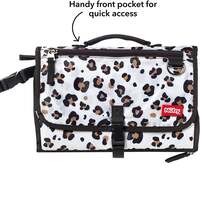 Nuby 2in1 Travel Change Mat and Bag Leopard Print, 0 Months Leopard Print