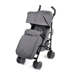 Ickle bubba Discovery Prime Stroller - Matt Black / Graphite Grey